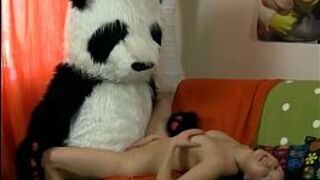 Teen hottie enjoys hardcore strapon sex porn video