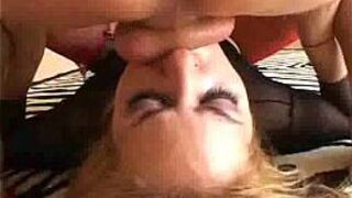 Rough sexual game MILF porn video